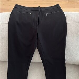 Black Slim Fit Pants Club Monaco pant